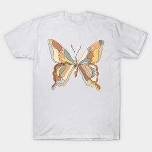 cute butterfly pastel boho aesthetic T-Shirt